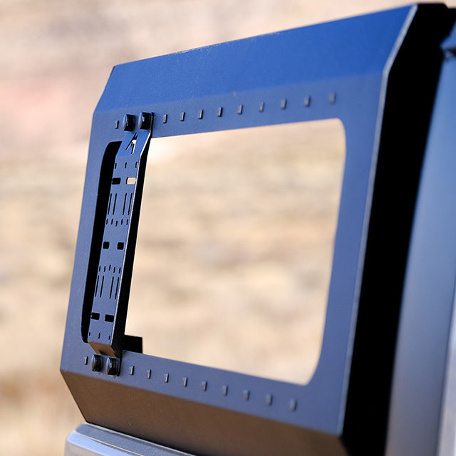 Jeep gladiator bed rack side view