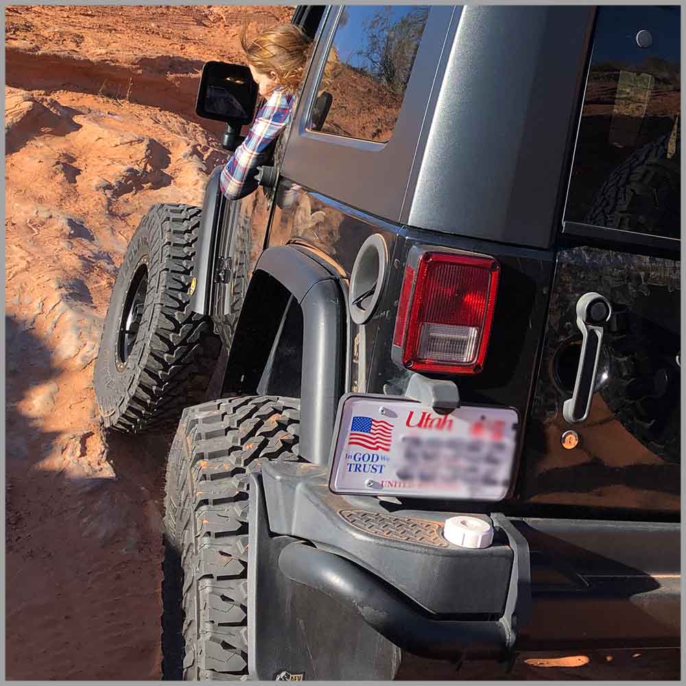 narrow fender flares on jeep rubicon